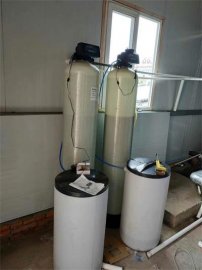 漢庭酒店2噸雙級(jí)軟化安裝完畢