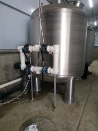 實拍煙臺瑞華食品水處理設備安裝現場！
